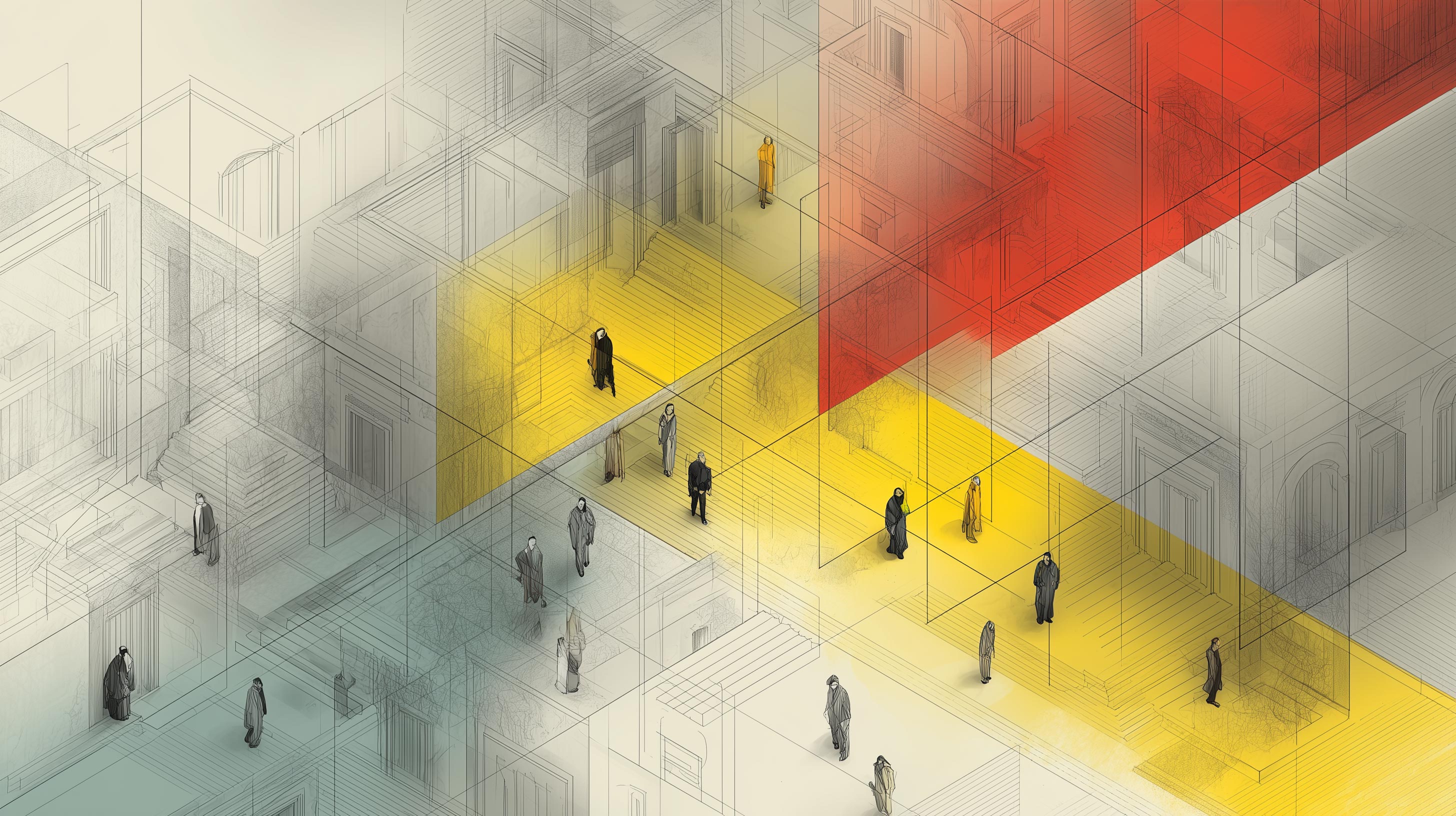 Incomplete structural fragment — a system held open for years until it could be built properly
